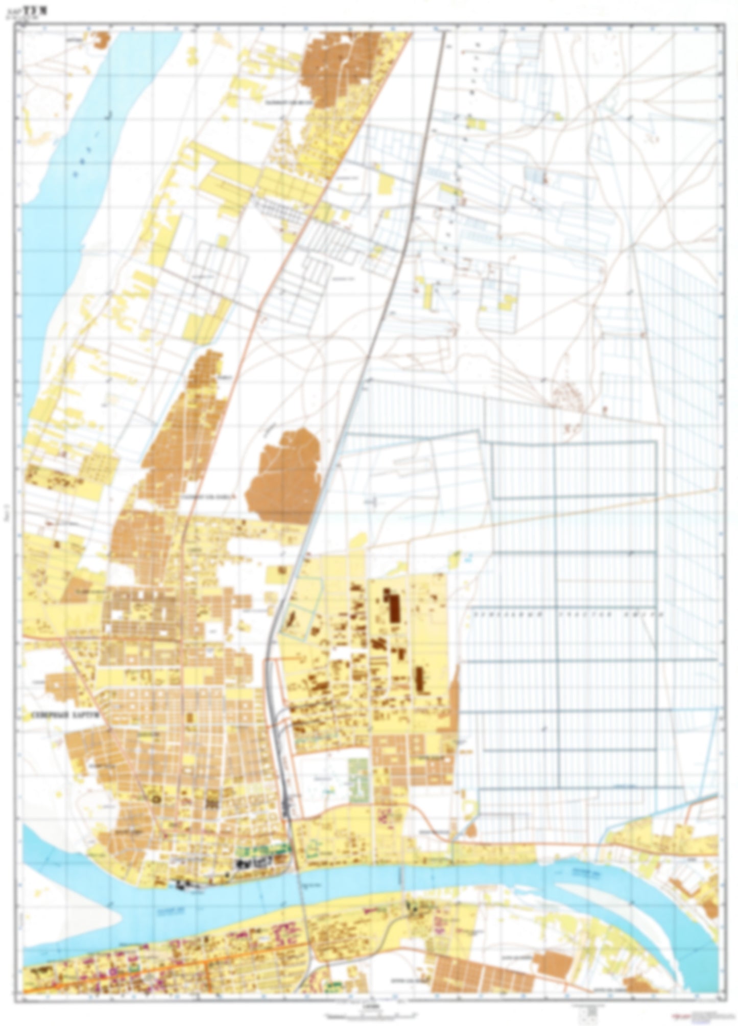 Khartoum 2 (Sudan) - Soviet Military City Plans