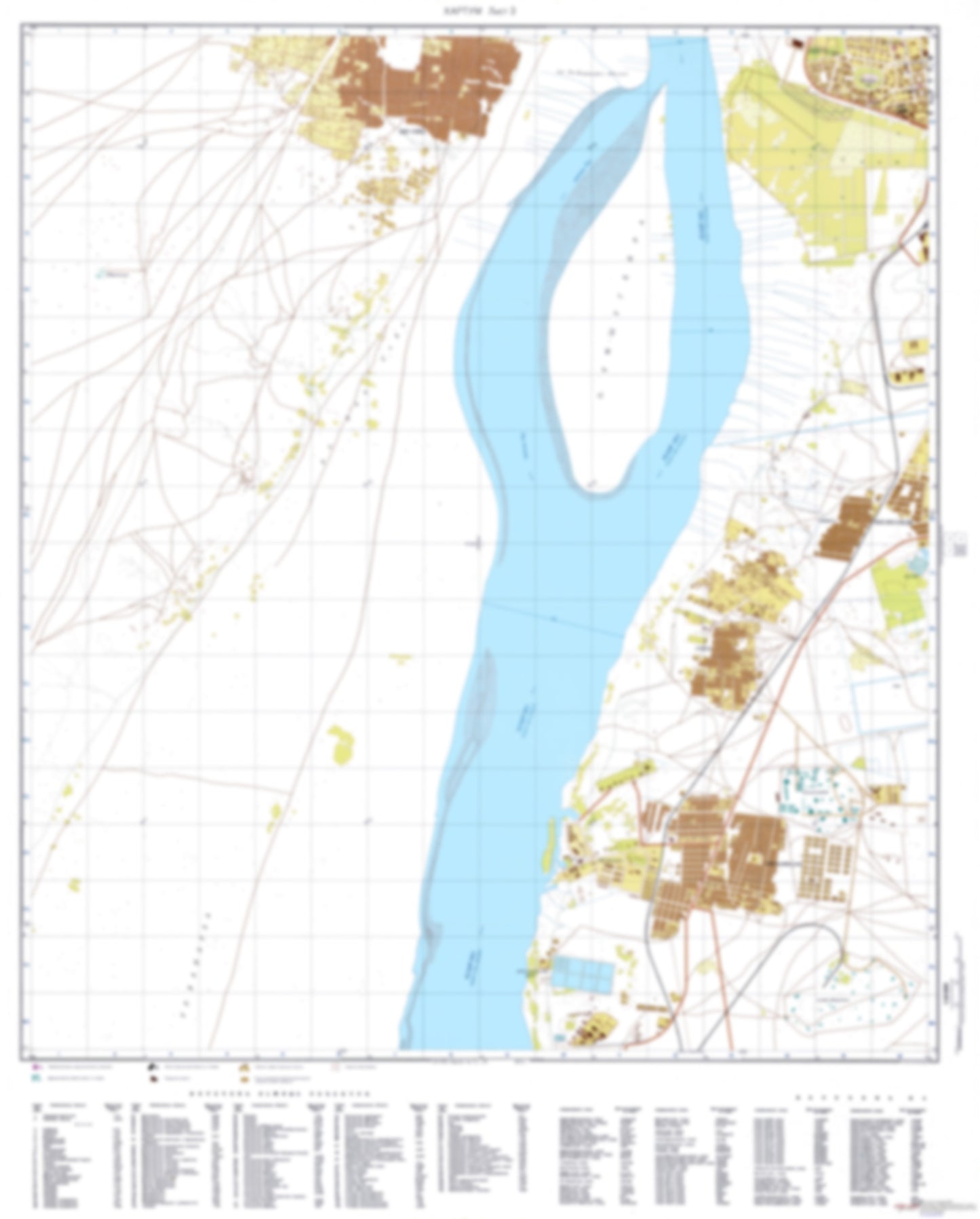 Khartoum 3 (Sudan) - Soviet Military City Plans