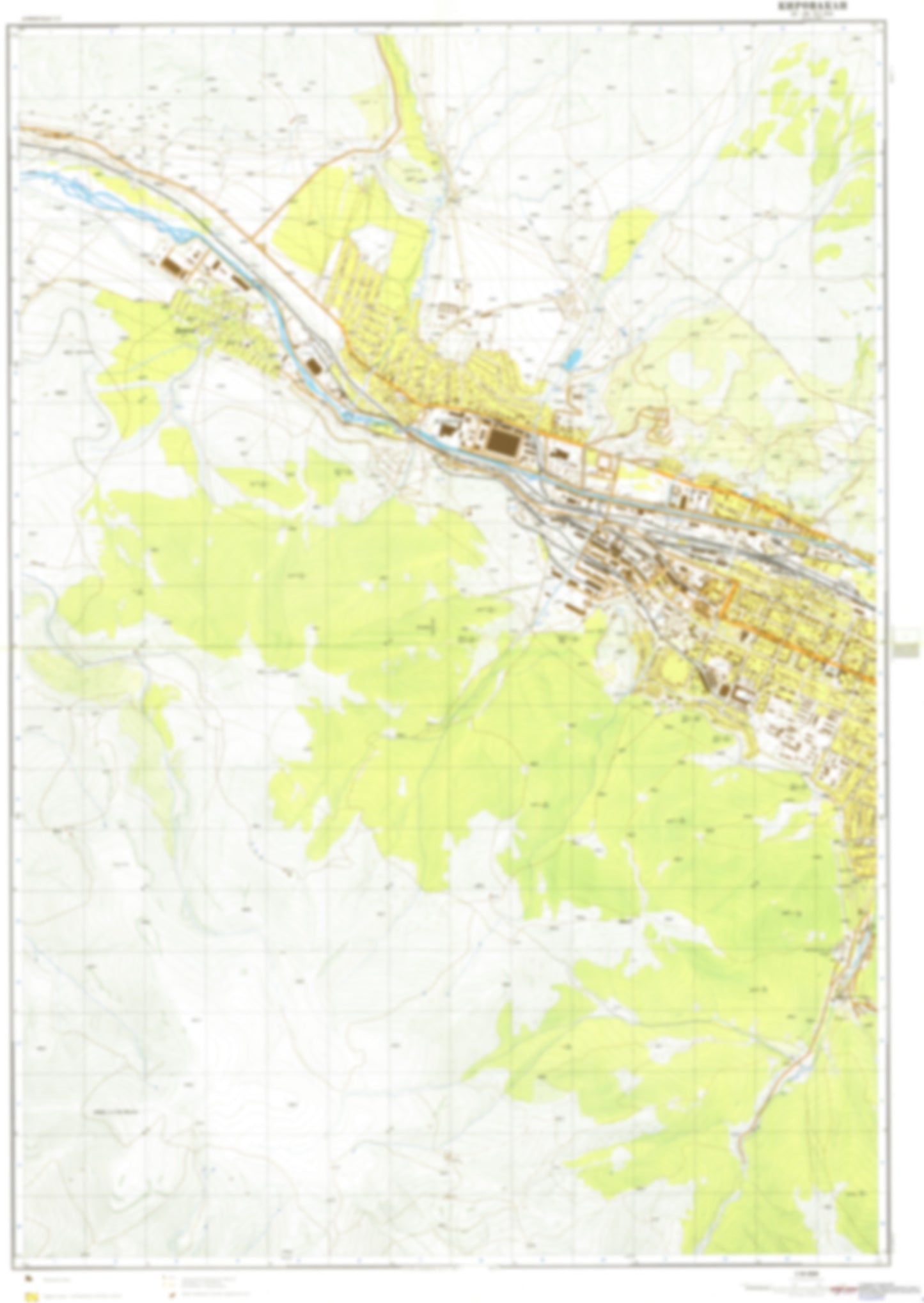 Vanadzor / Kirovokan 1 (Armenia) - Soviet Military City Plans
