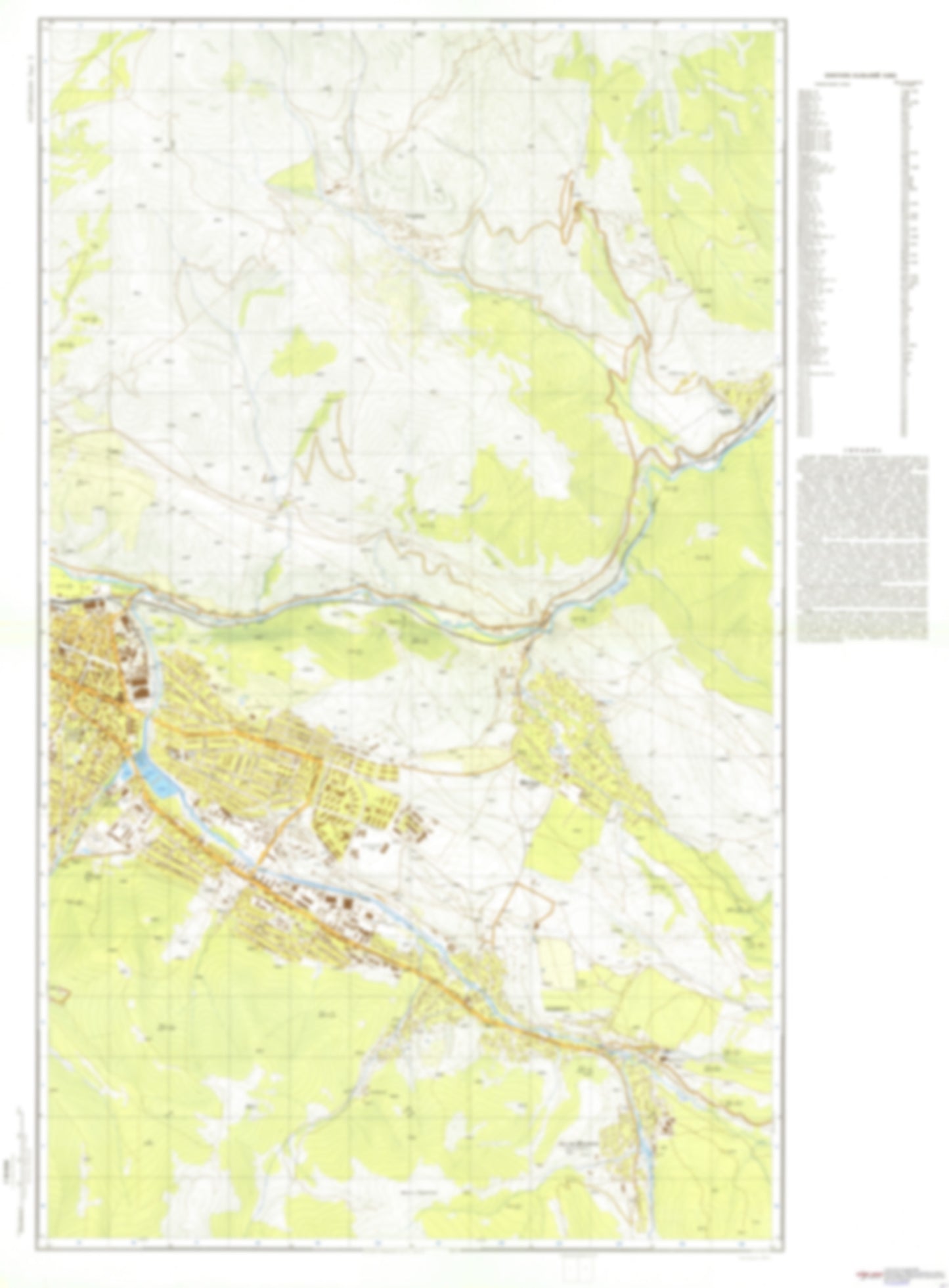 Vanadzor / Kirovokan 2 (Armenia) - Soviet Military City Plans