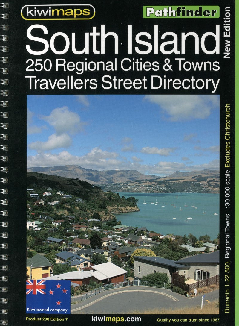 South Island Provincal Towns A4 Bookmap 208
