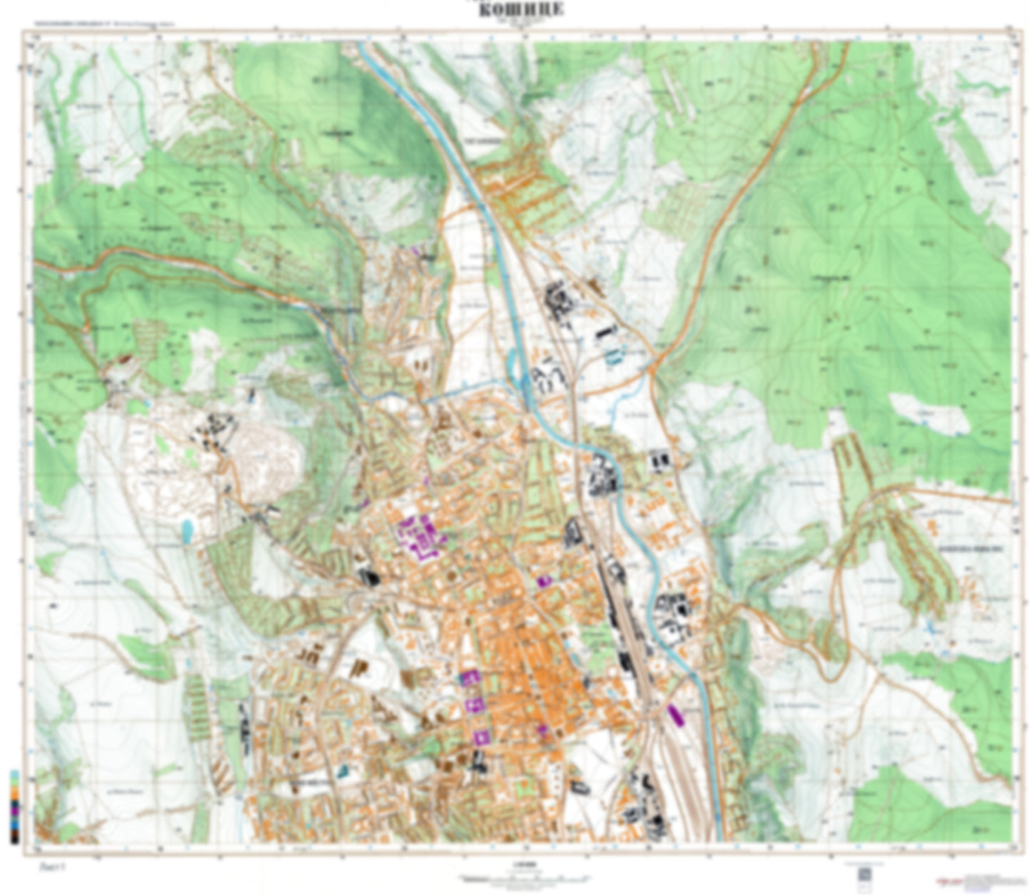 Kosice 1 (Slovakia) - Soviet Military City Plans