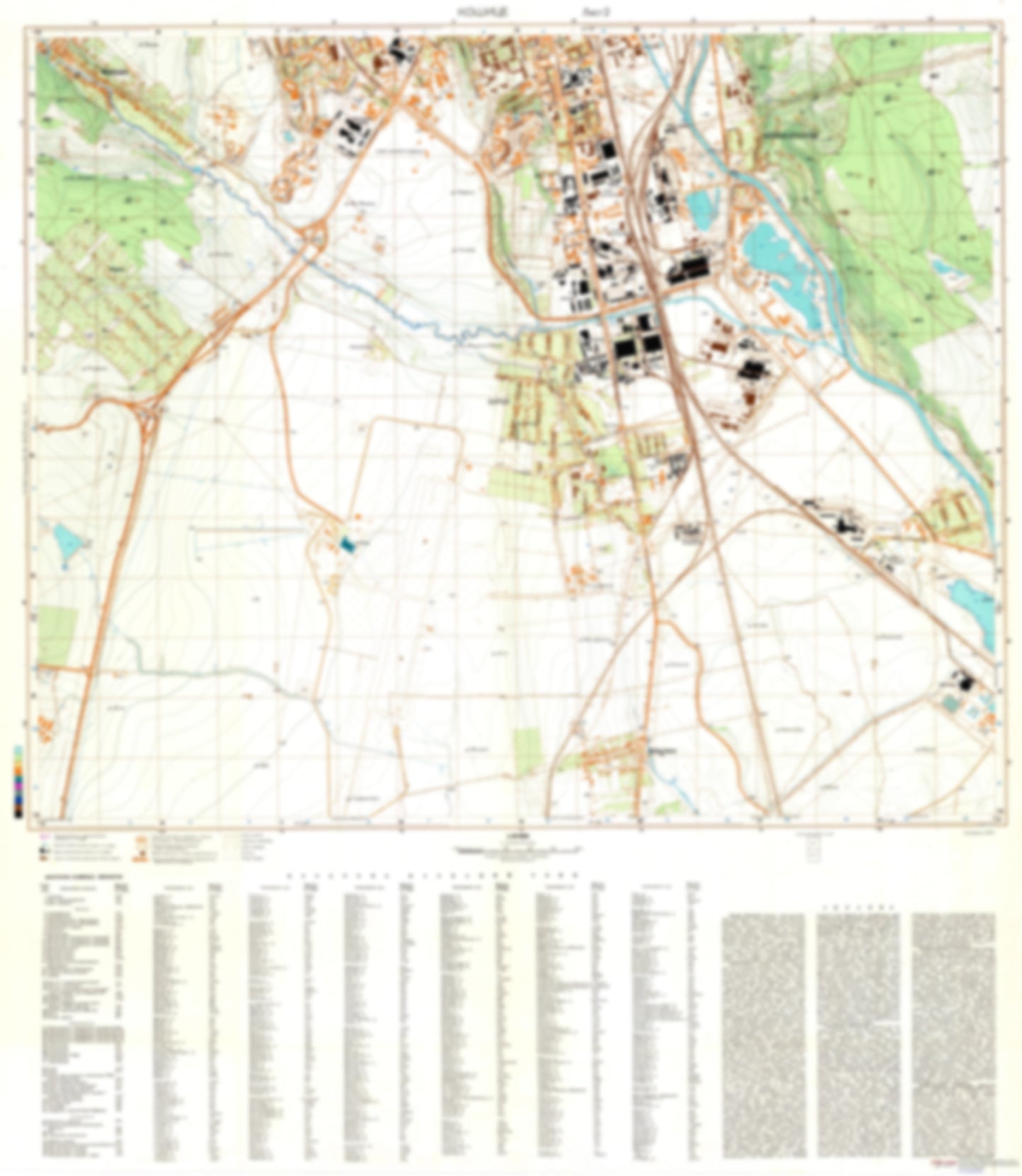 Kosice 2 (Slovakia) - Soviet Military City Plans
