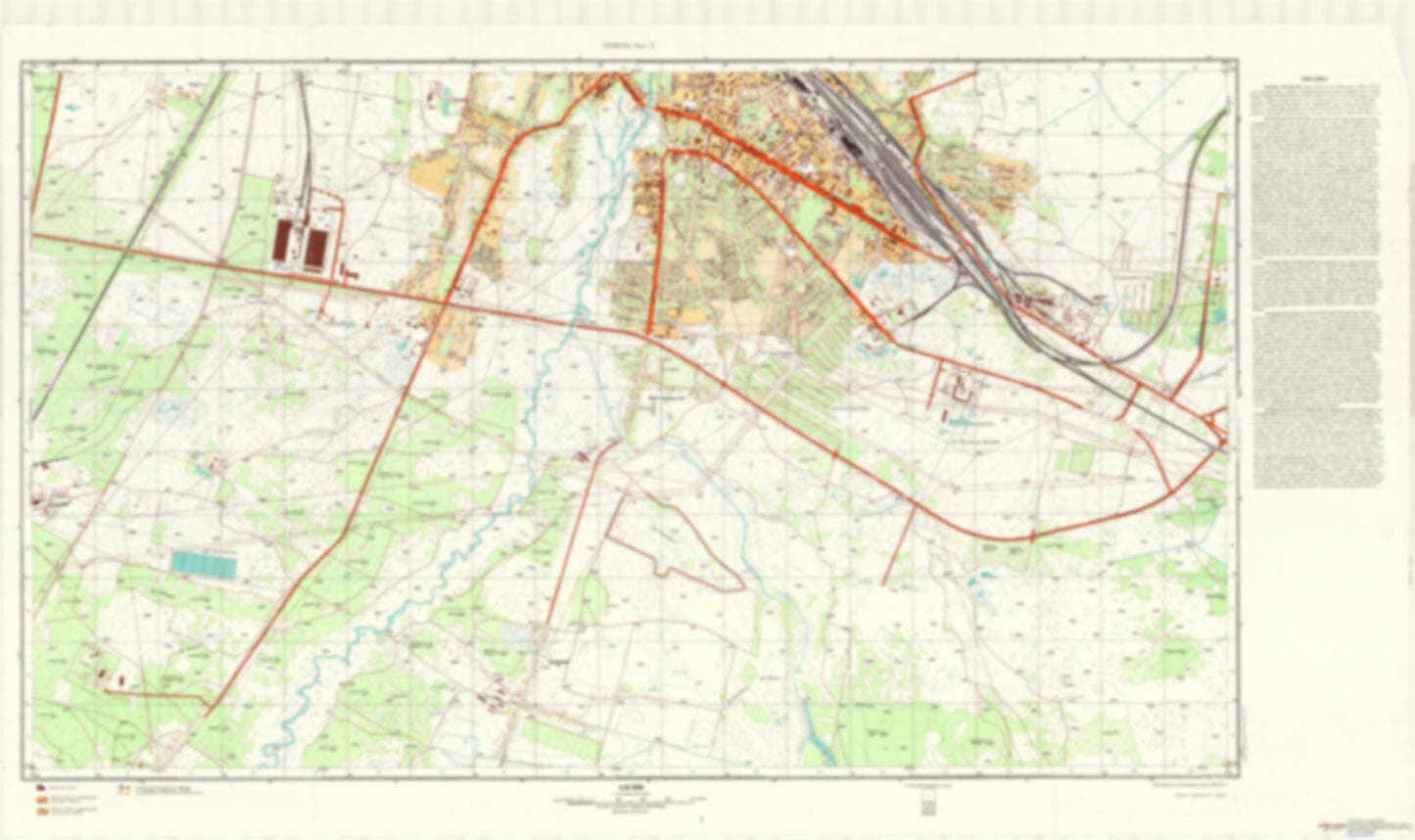 Kovel 2 (Ukraine) - Soviet Military City Plans