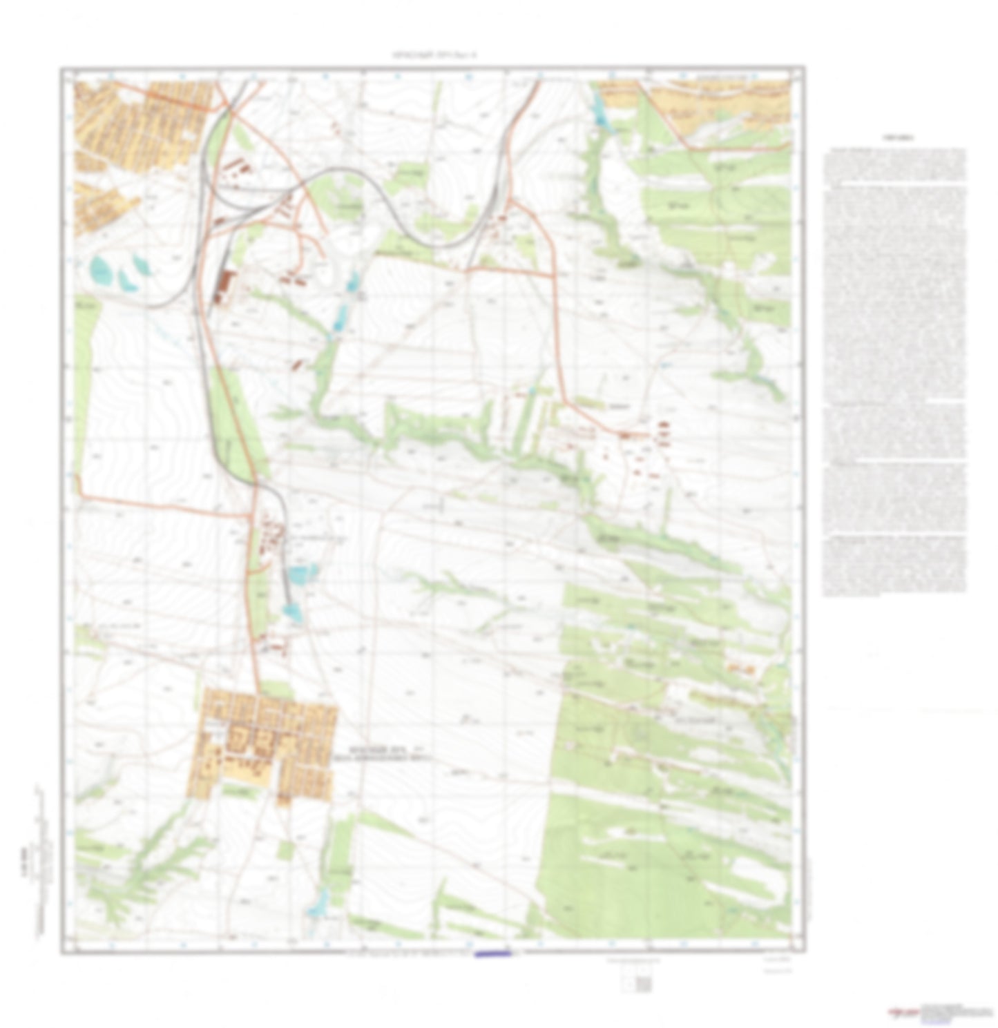 Krasnyi Luch 4 (Ukraine) - Soviet Military City Plans