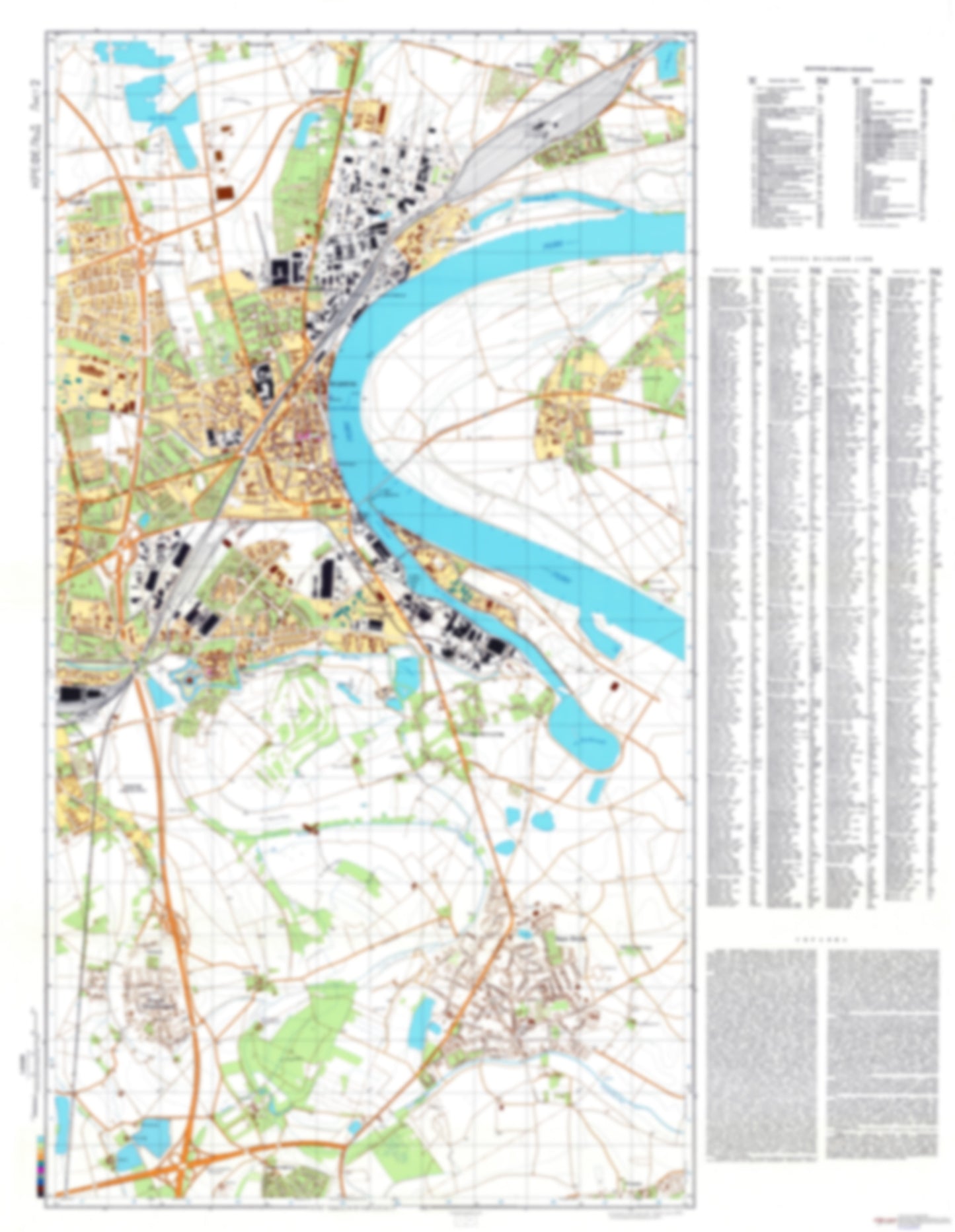 Krefeld 2 (Germany) - Soviet Military City Plans