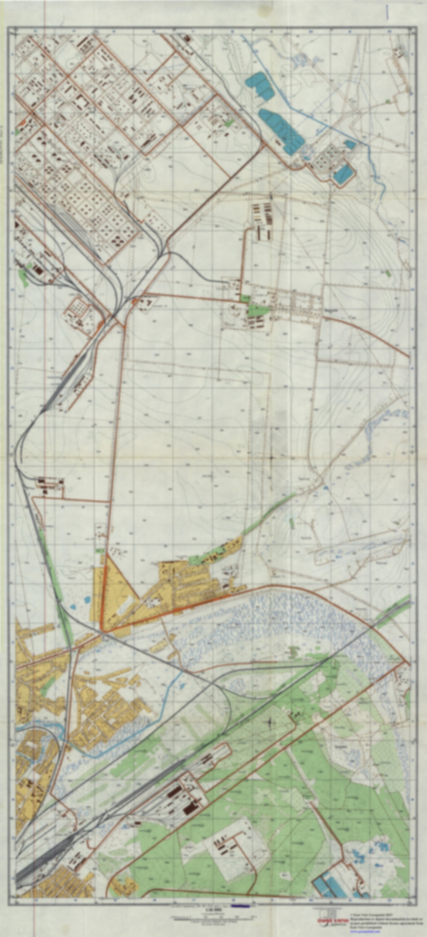 Kremenchug 2 (Ukraine) - Soviet Military City Plans