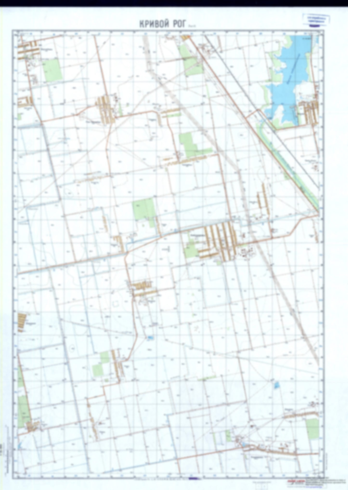 Krivoi Rog 6 (Ukraine) - Soviet Military City Plans