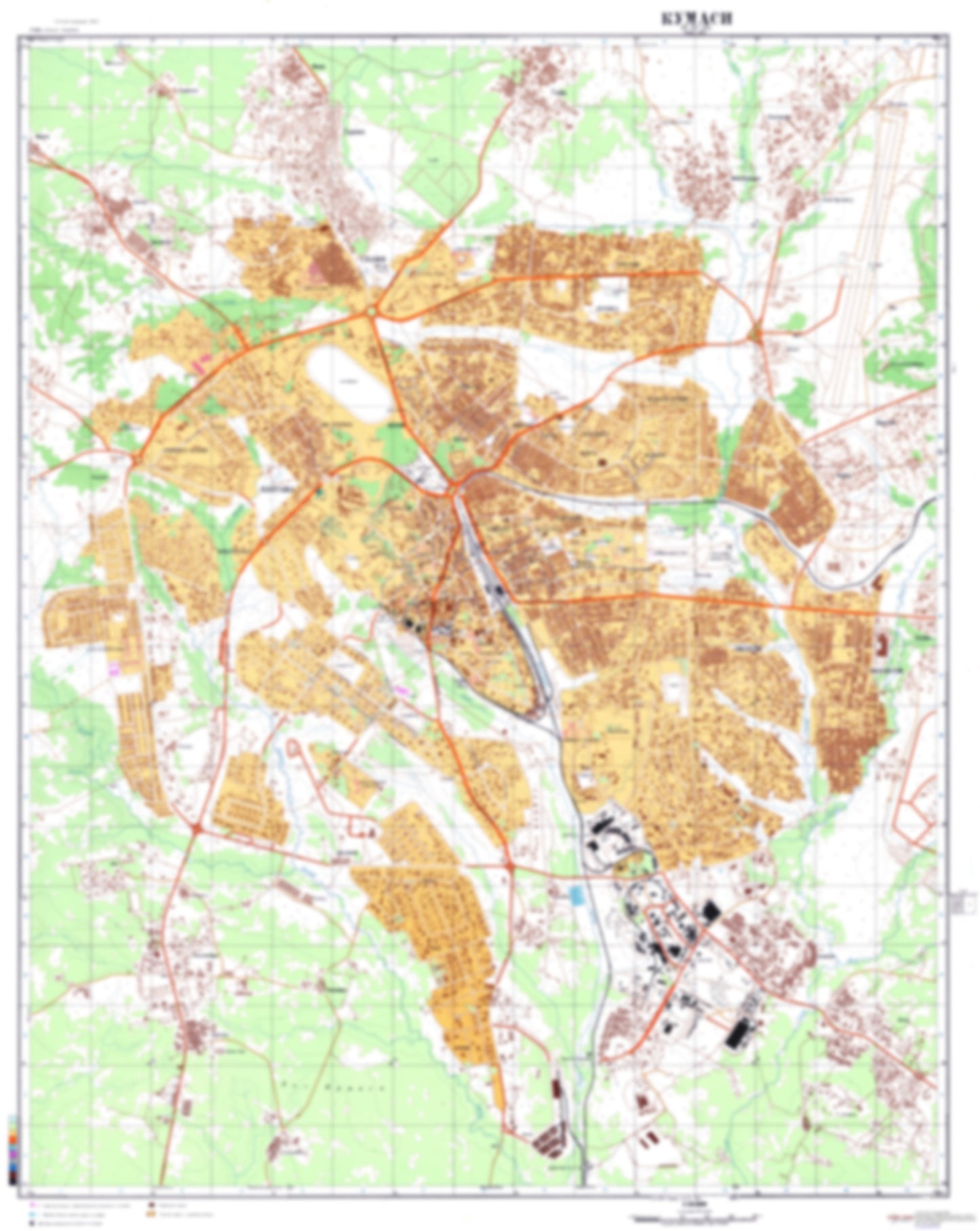 Kumasi 1 (Ghana) - Soviet Military City Plans