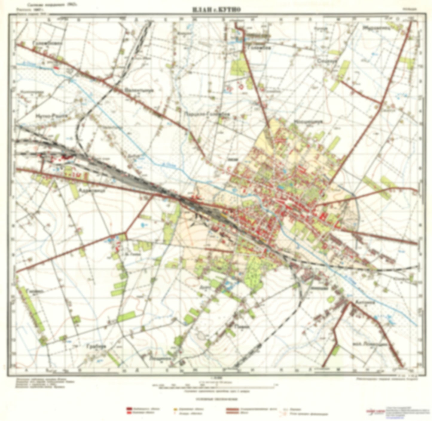 Kutno (Poland) - Soviet Military City Plans
