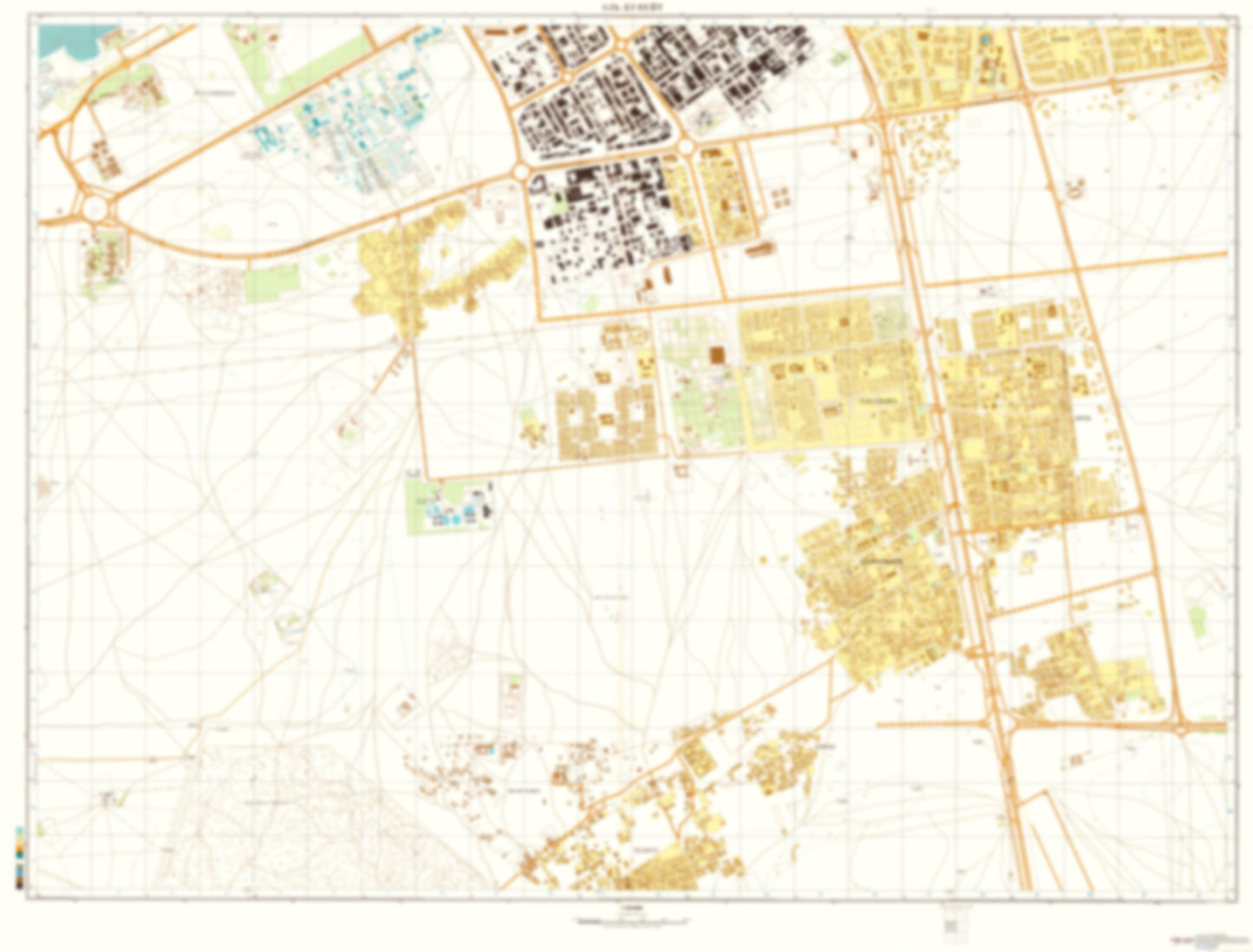 Kuwait 3 (Kuwait) - Soviet Military City Plans
