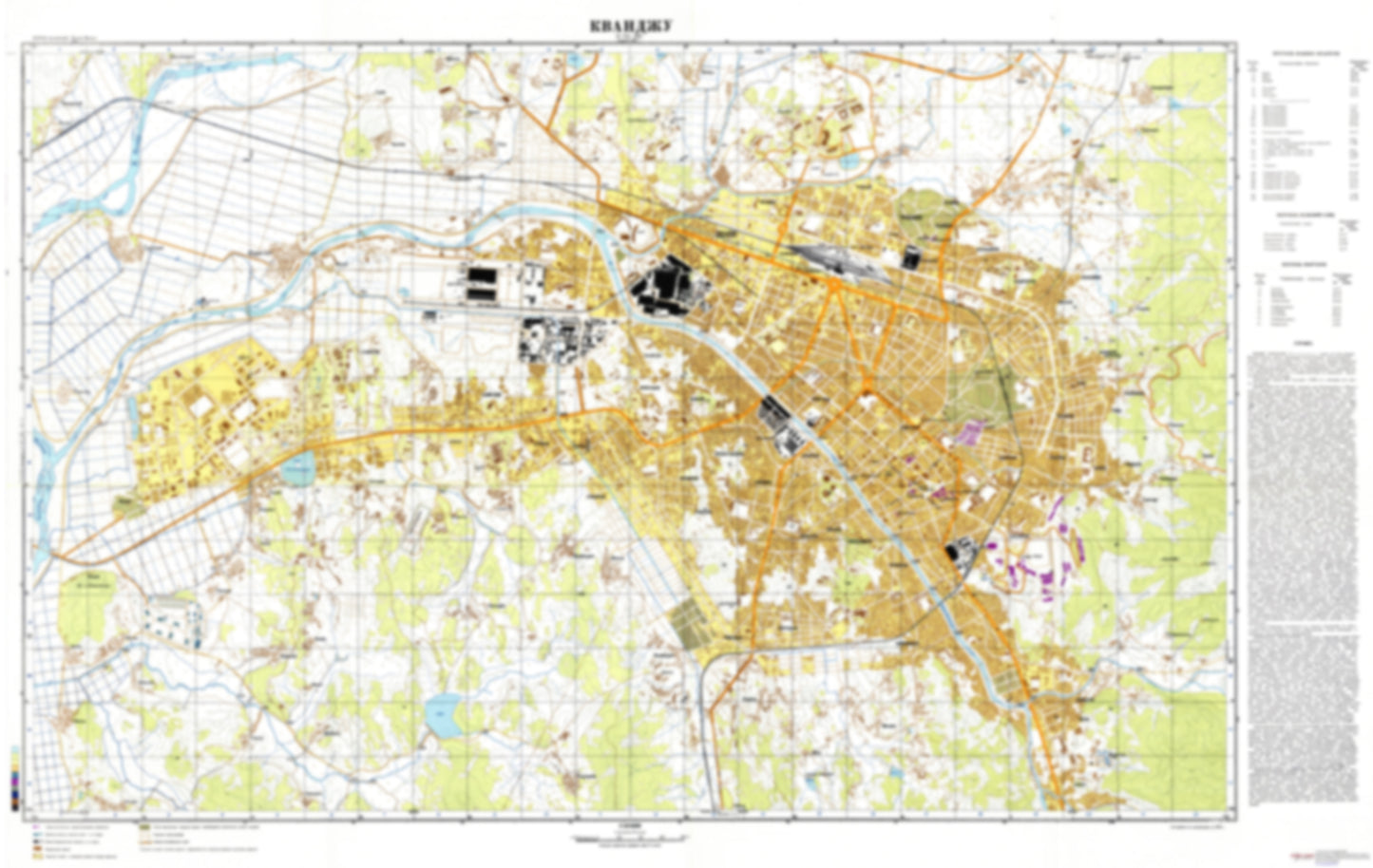 Kwangju (South Korea) - Soviet Military City Plans