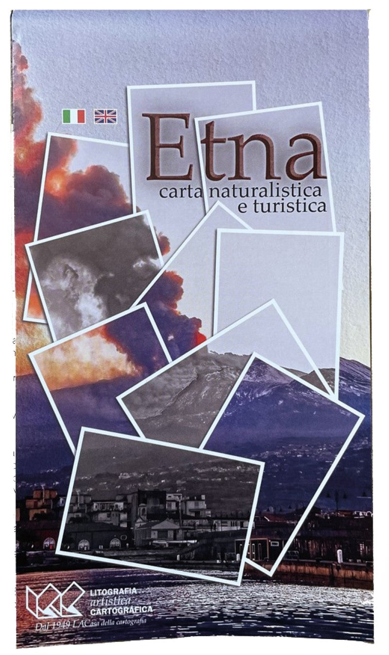 Mount Etna Naturalist Hiking Map, 1:60,000