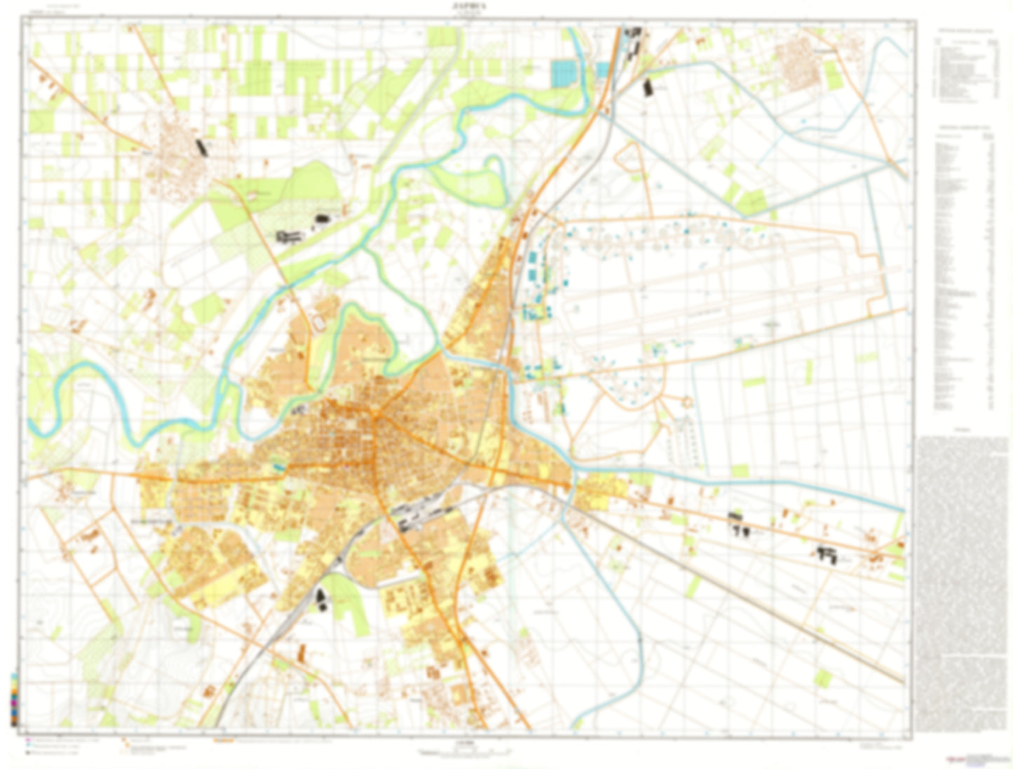 Larissa (Greece) - Soviet Military City Plans