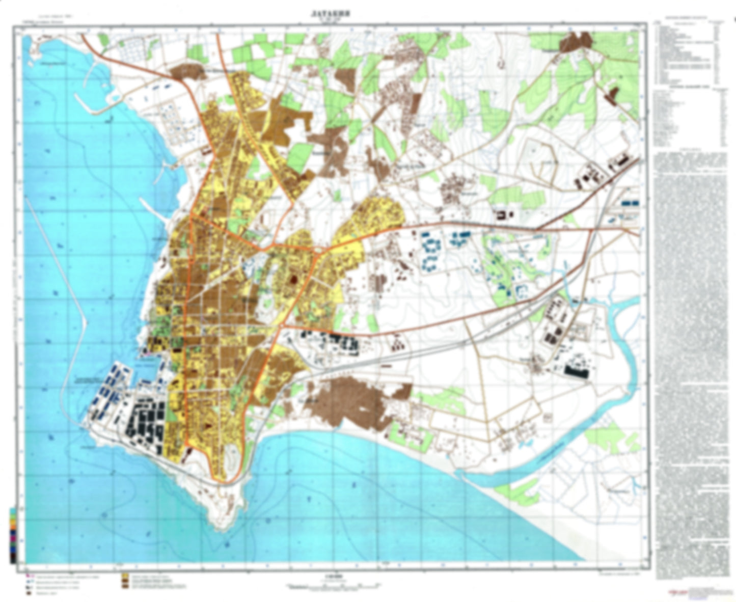 Latakia (Syria) - Soviet Military City Plans