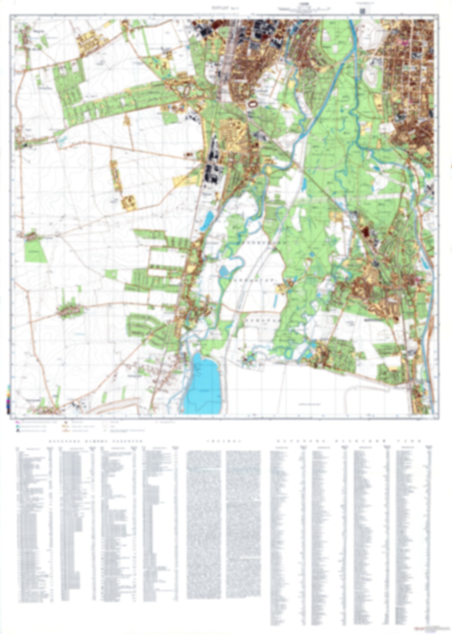 Leipzig 3 (Germany) - Soviet Military City Plans
