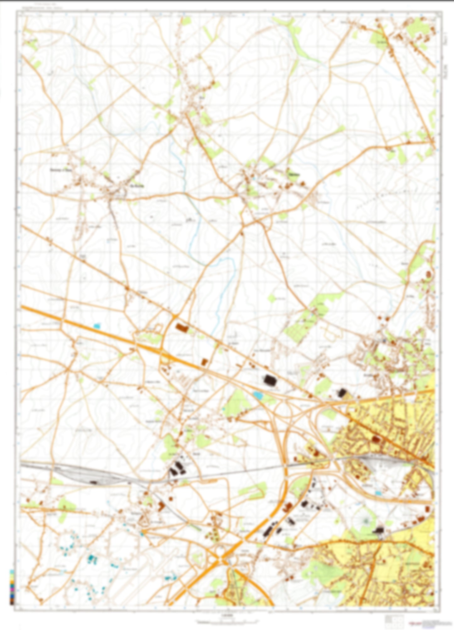 Liege 1 (Belgium) - Soviet Military City Plans
