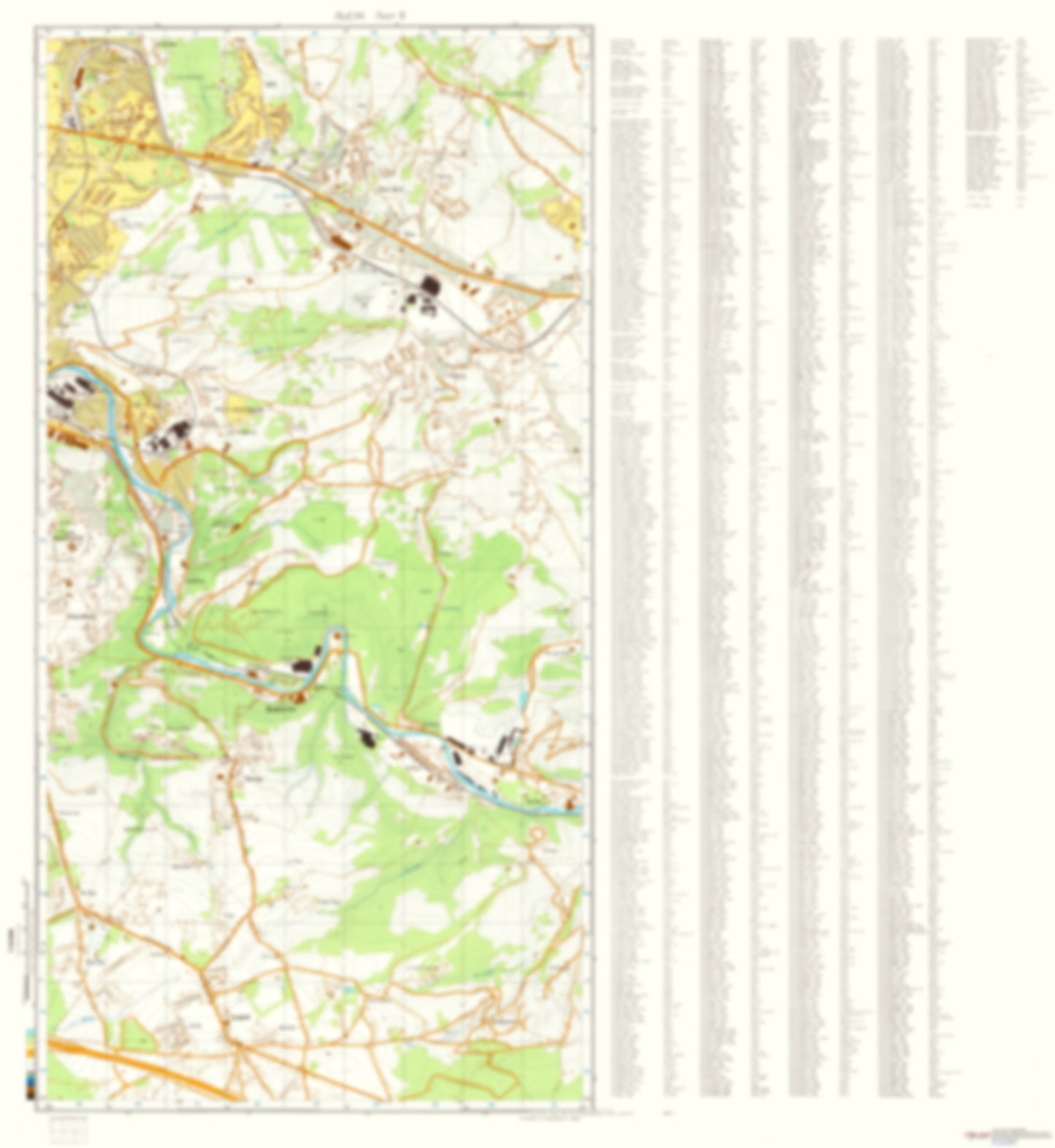 Liege 6 (Belgium) - Soviet Military City Plans