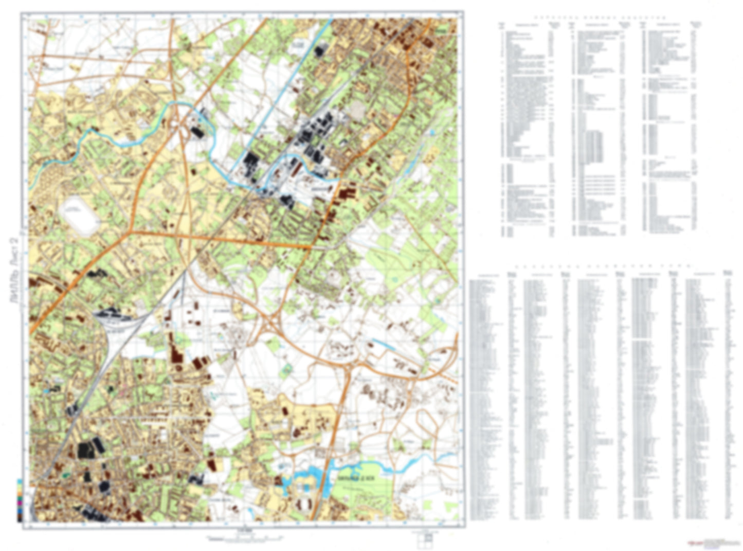Lille 2 (France) - Soviet Military City Plans