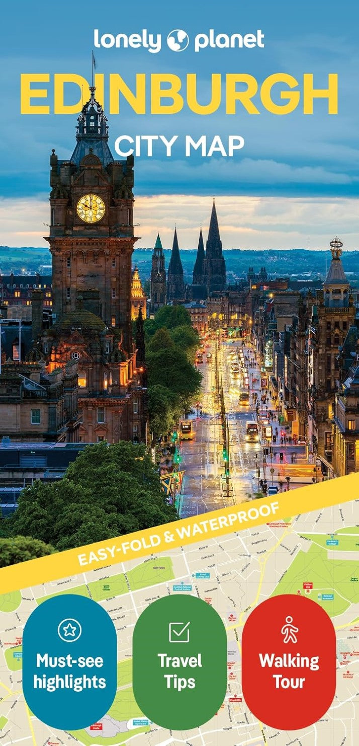 Edinburgh, Scotland City Map