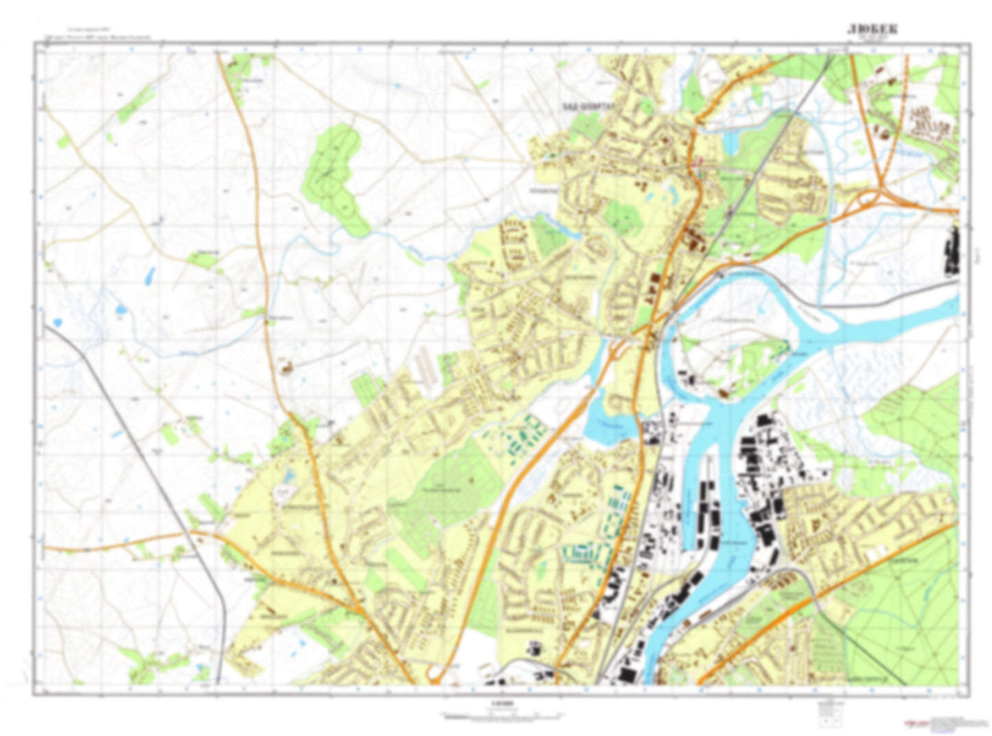 Lubeck 1 (Germany) - Soviet Military City Plans