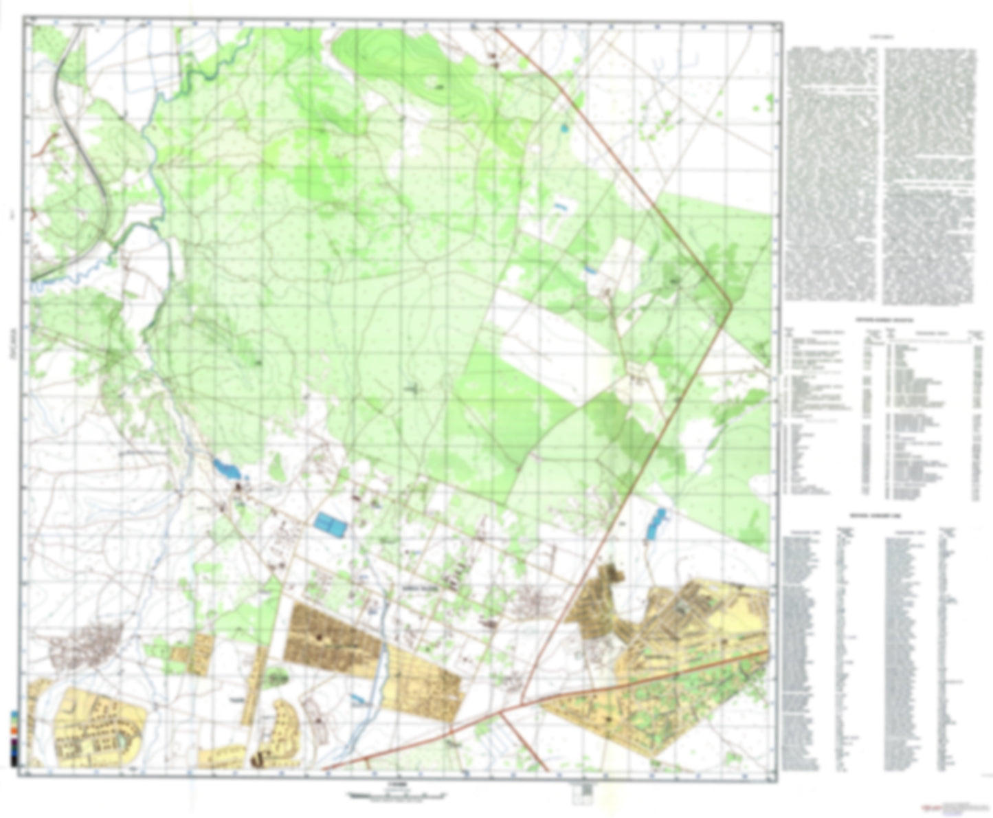 Lusaka 2 (Zambia) - Soviet Military City Plans