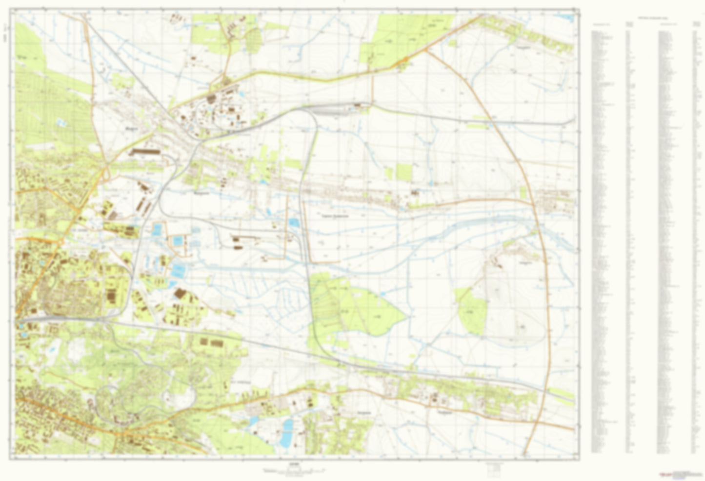Lvov 2 (Ukraine) - Soviet Military City Plans