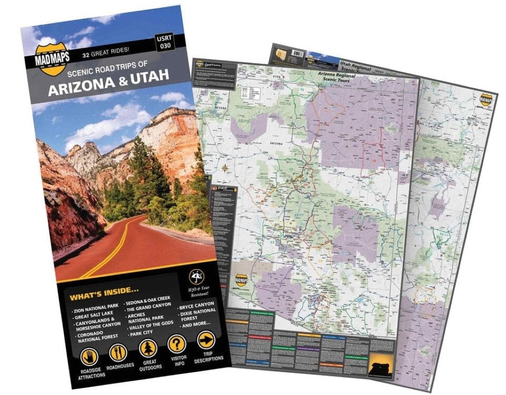 Scenic road trips of Arizona and Utah