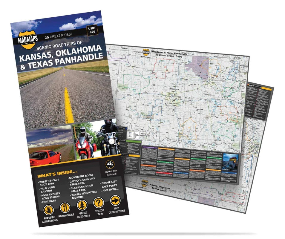 Kansas, Oklahoma and Texas Panhandle, Regional Scenic Tours