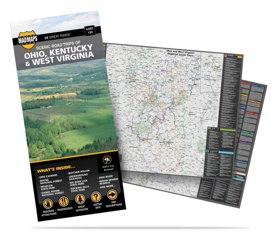 Ohio, Kentucky and West Virginia : regional scenic tours