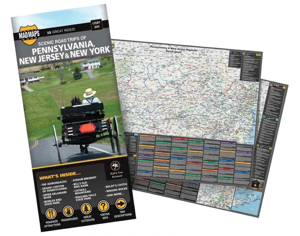 Scenic Road Trips of Pennsylvania, New Jersey & New York