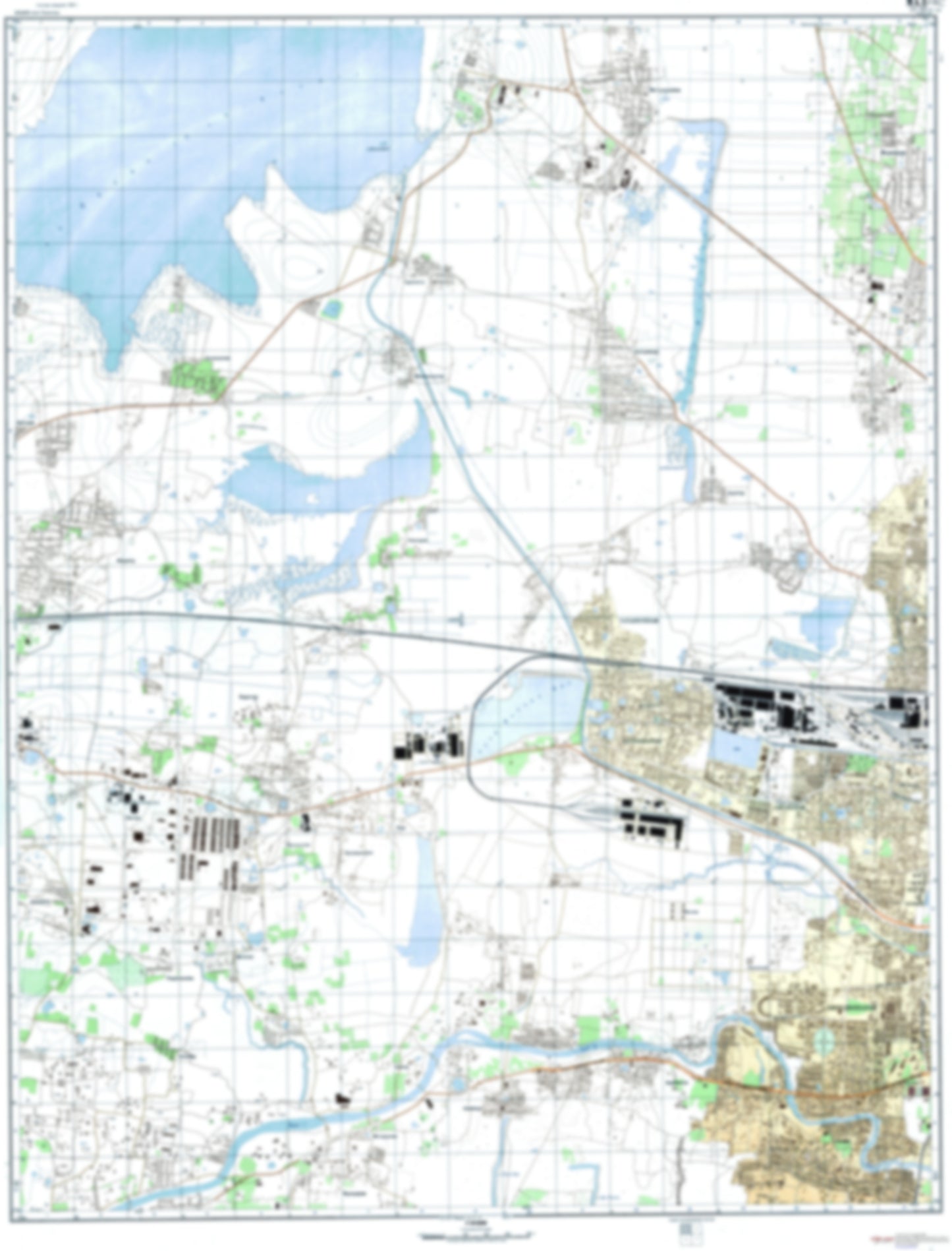 Madras 1 (India) - Soviet Military City Plans