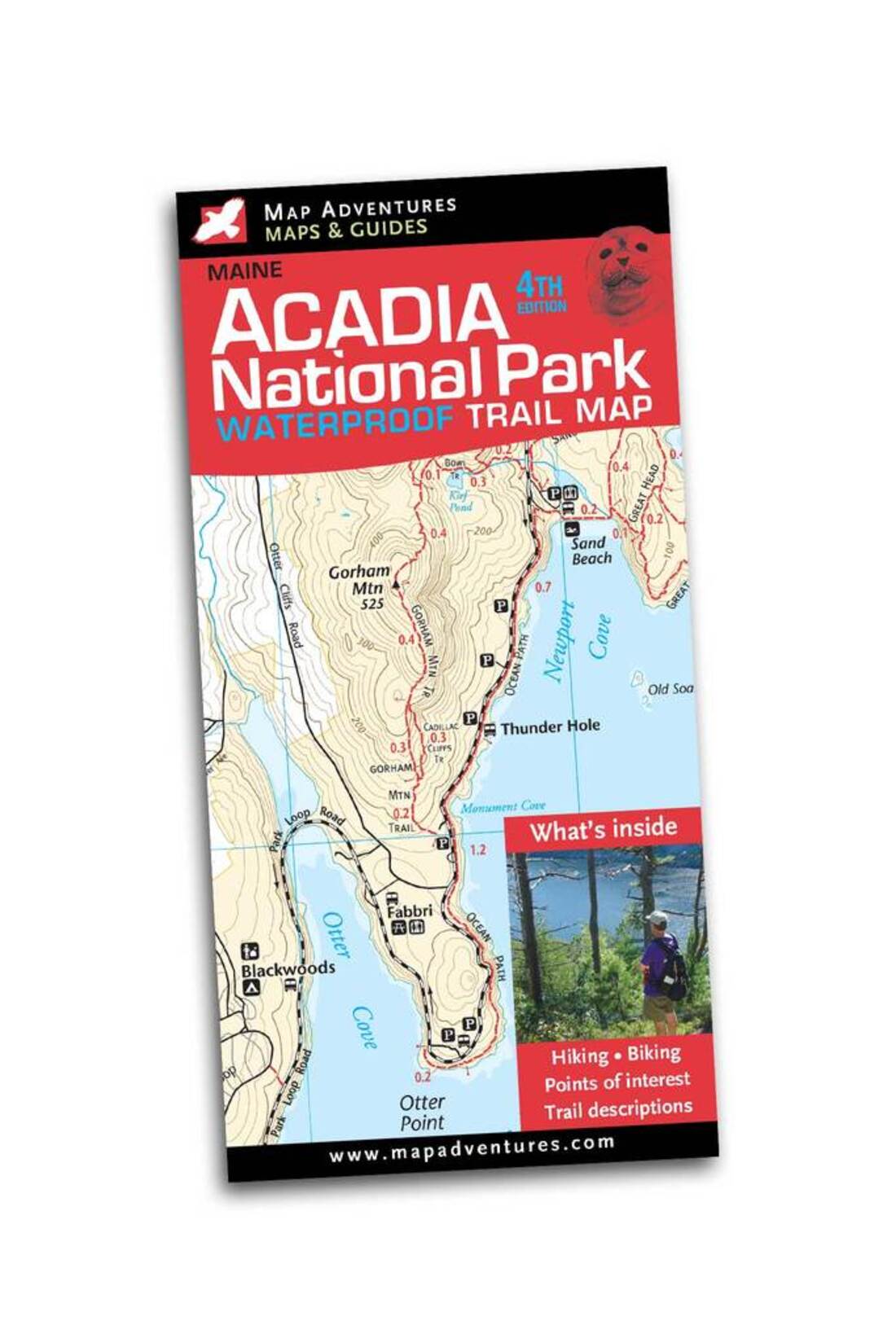 Acadia National Park Map