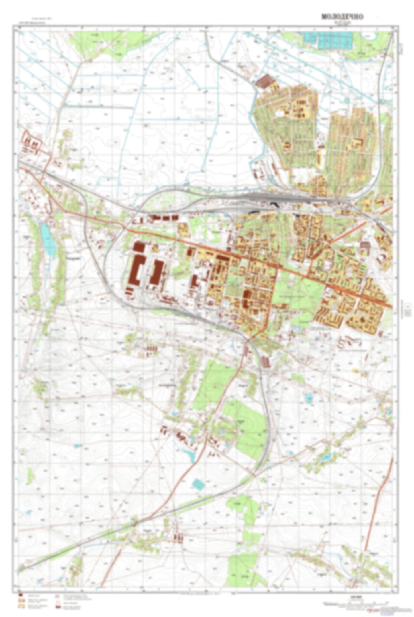 Maladzyechna 1 (Belarus) - Soviet Military City Plans