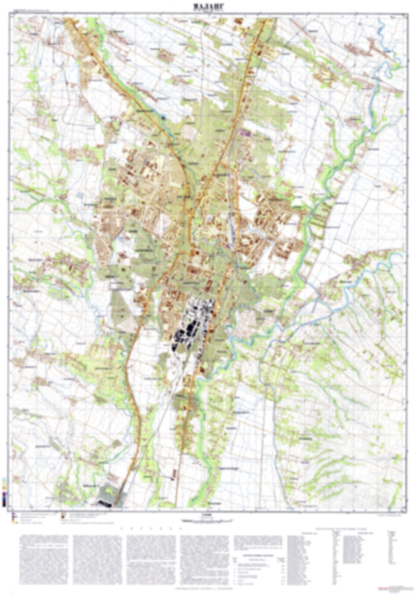 Malang (Indonesia) - Soviet Military City Plans