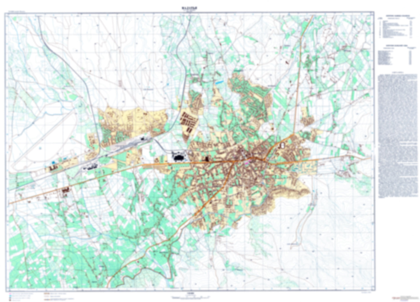 Malatya (Turkey) - Soviet Military City Plans