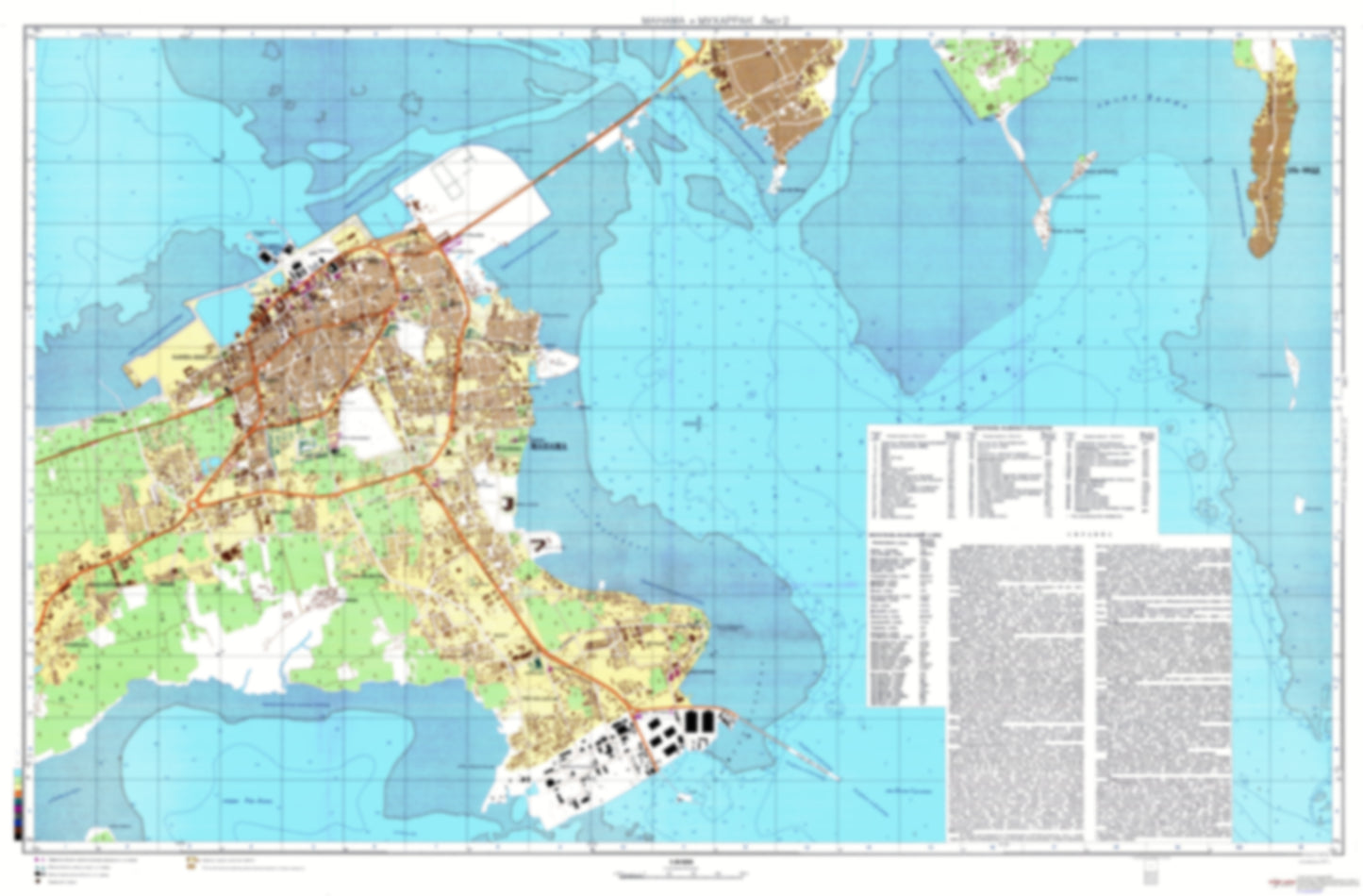 Manama Muharraq 2 (Bahrain) - Soviet Military City Plans