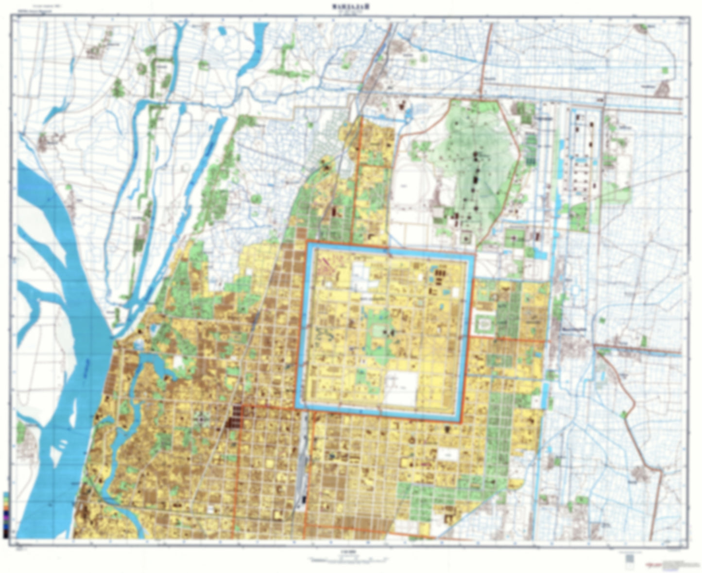Mandalay 1 (Myanmar) - Soviet Military City Plans