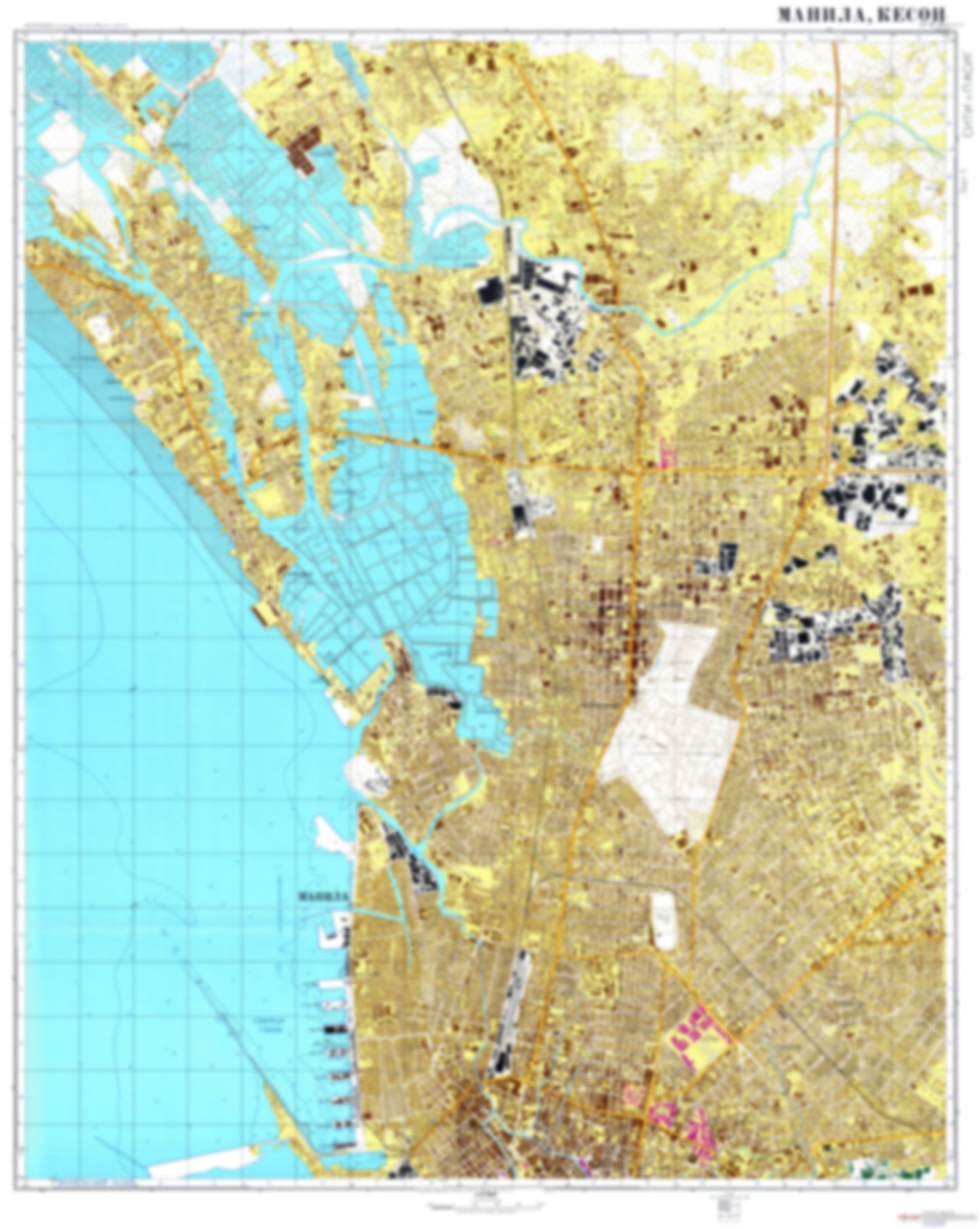 Manila 1 (Philippines) - Soviet Military City Plans