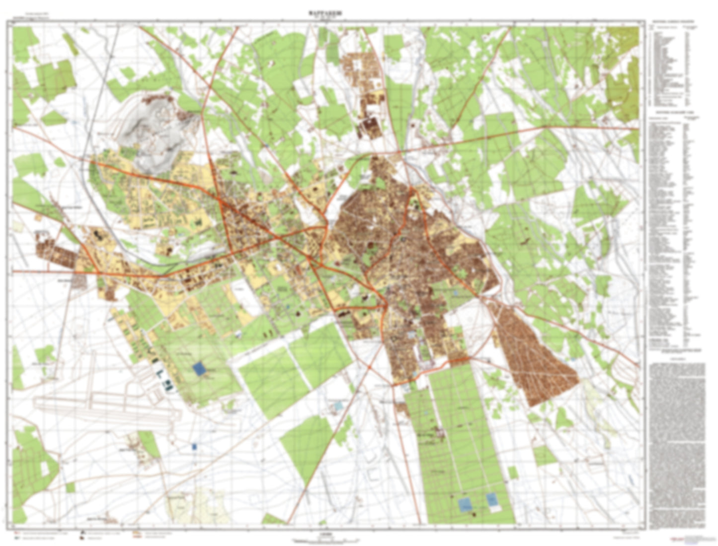 Marrakesh (Morocco) - Soviet Military City Plans