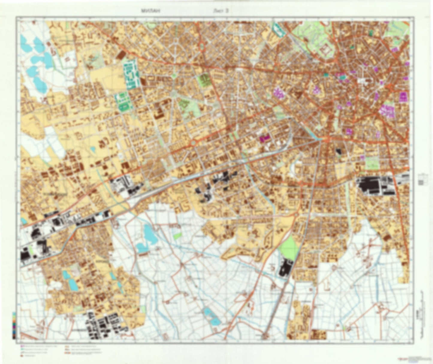 Milano 3 (Italy) - Soviet Military City Plans