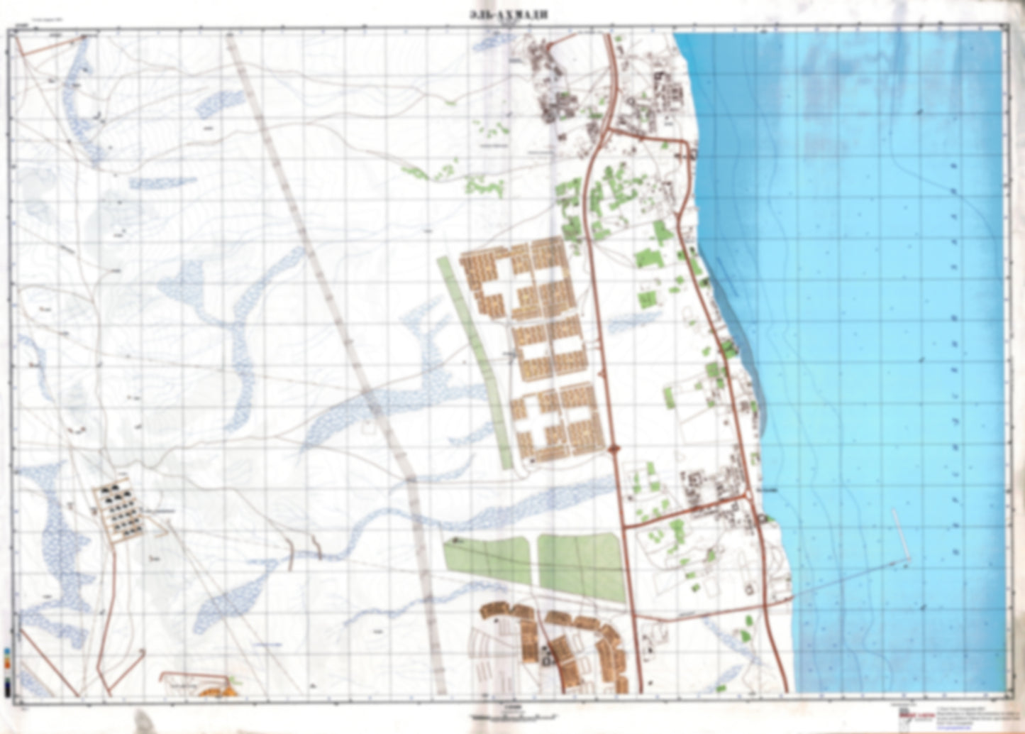 Mina-Al-Ahmadi 1 (Kuwait) - Soviet Military City Plans