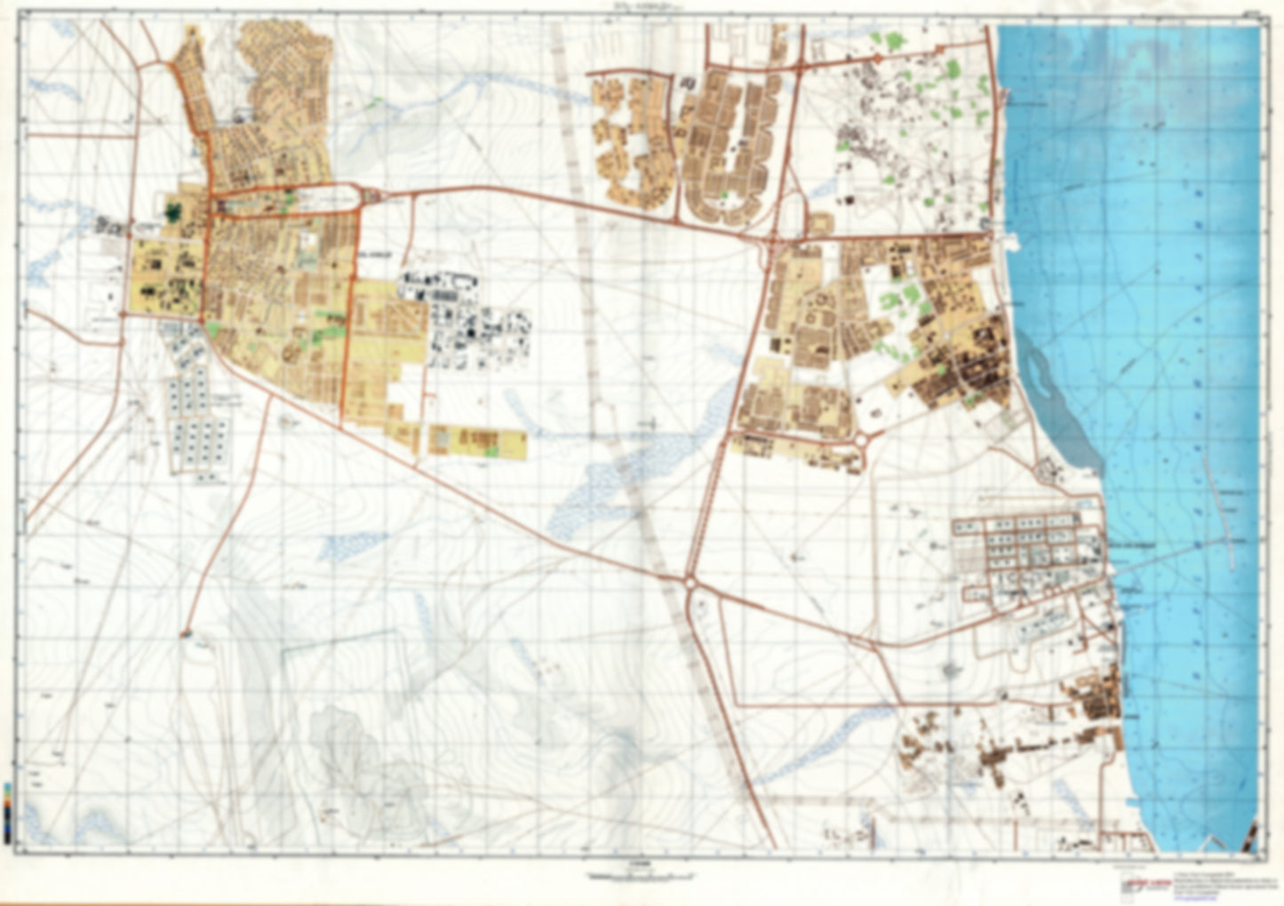 Mina-Al-Ahmadi 2 (Kuwait) - Soviet Military City Plans