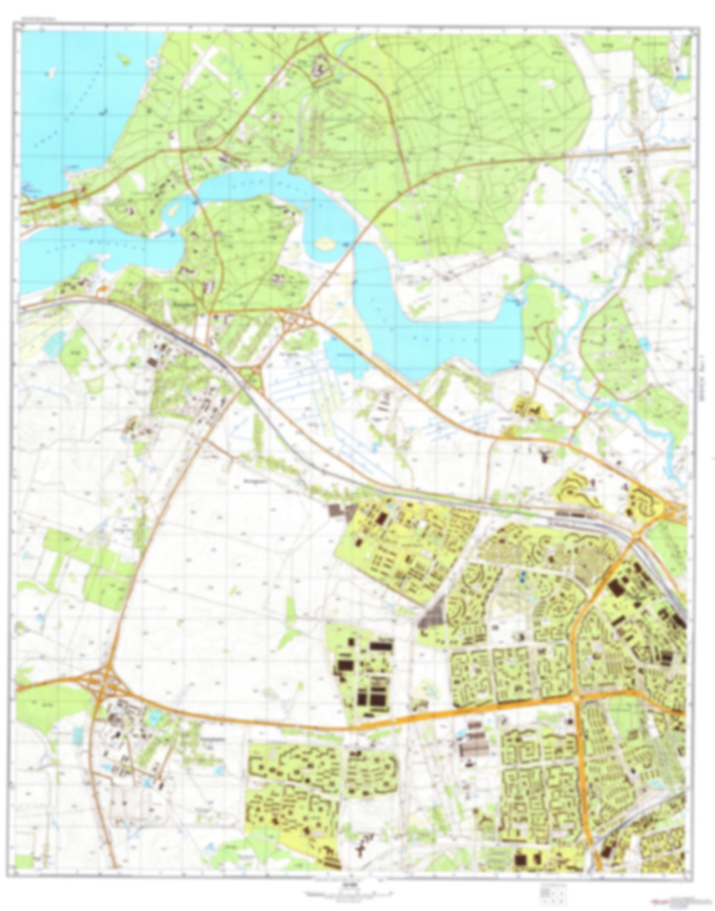Minsk 1 (Belarus) - Soviet Military City Plans
