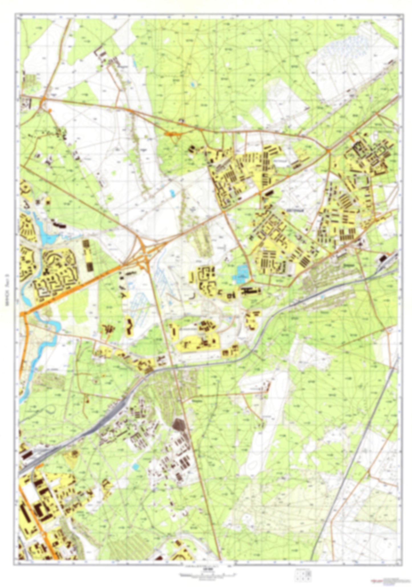 Minsk 3 (Belarus) - Soviet Military City Plans