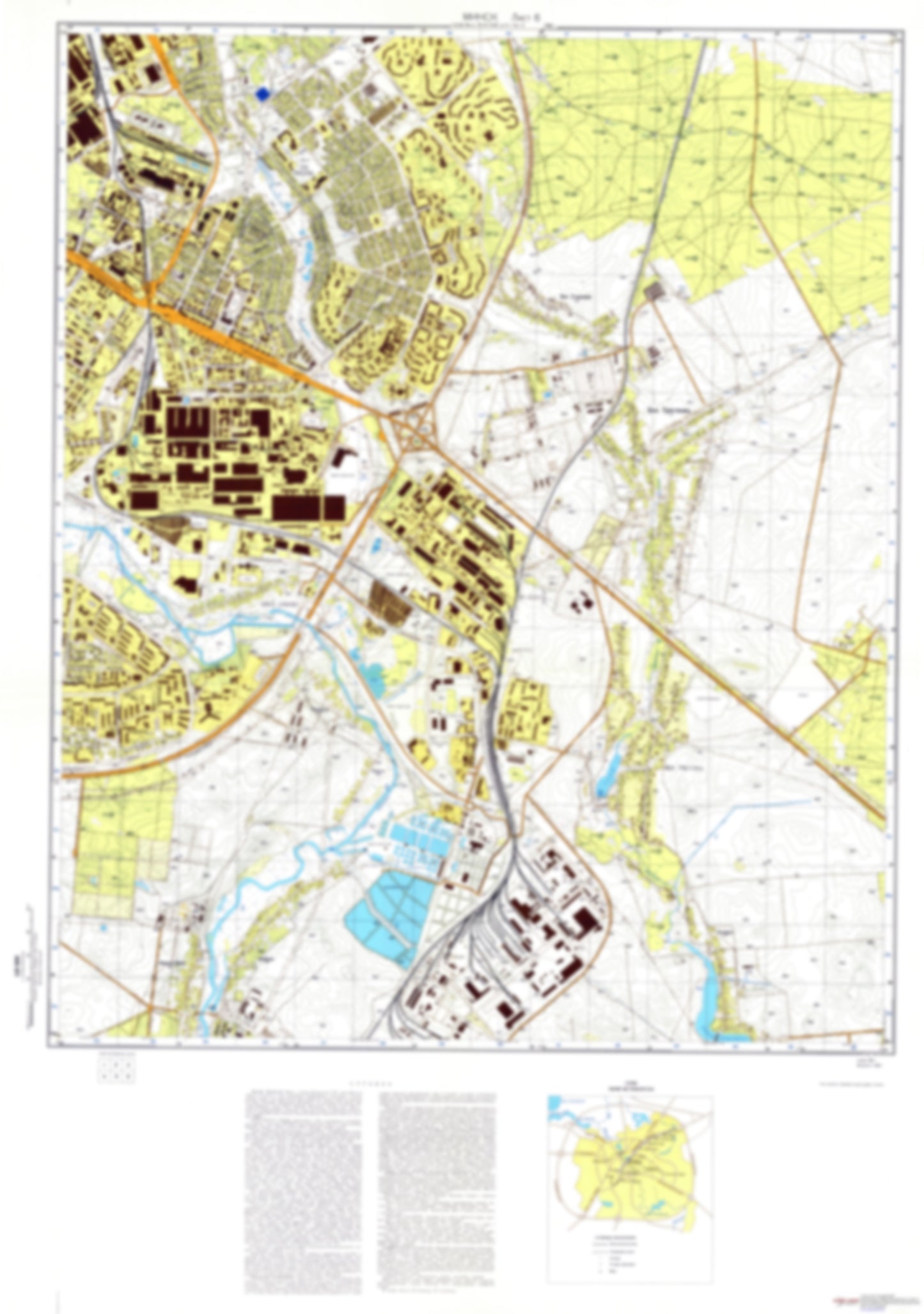 Minsk 6 (Belarus) - Soviet Military City Plans