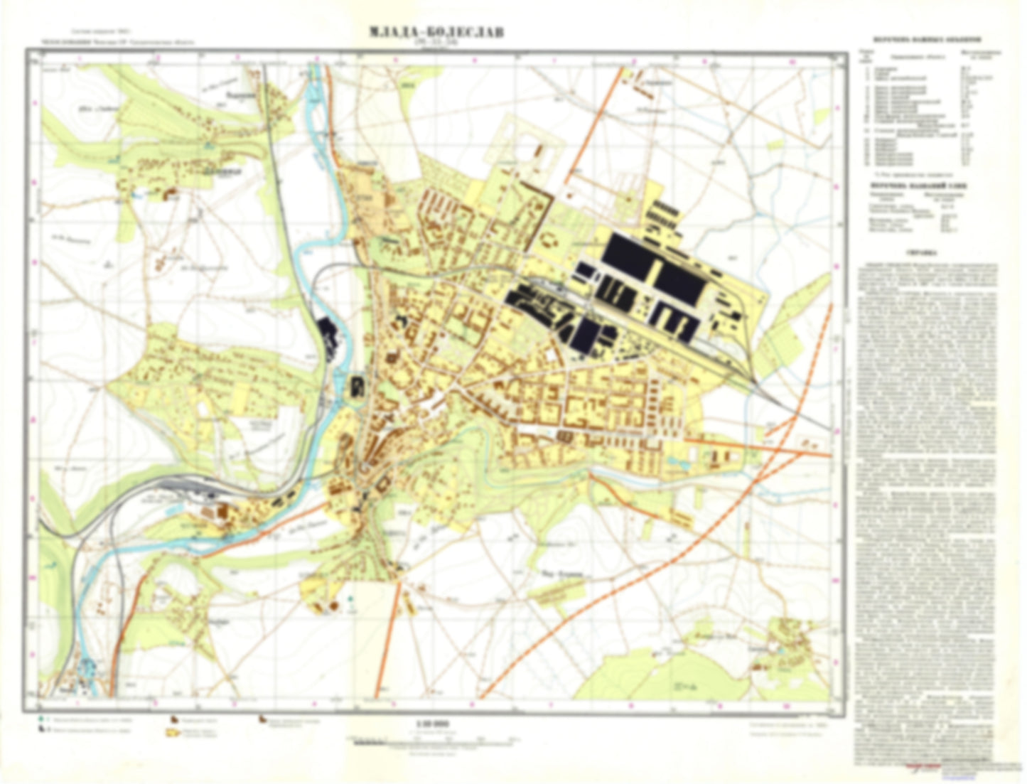 Mlada Boleslav (Czechia) - Soviet Military City Plans