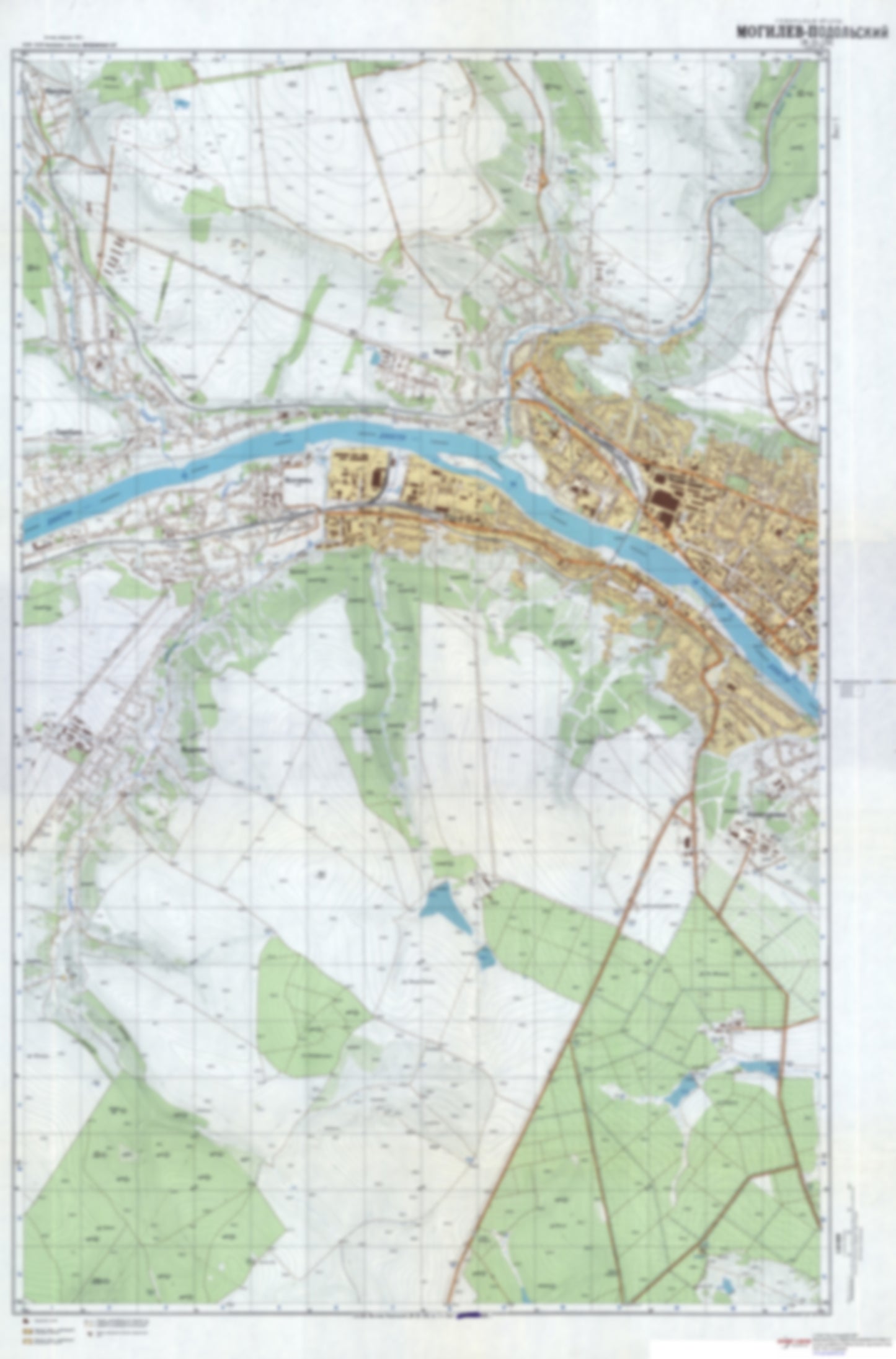 Mogilev-Podolskii 1 (Ukraine) - Soviet Military City Plans