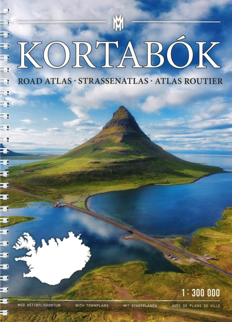 Iceland Atlas with Town Plans 1:300,000