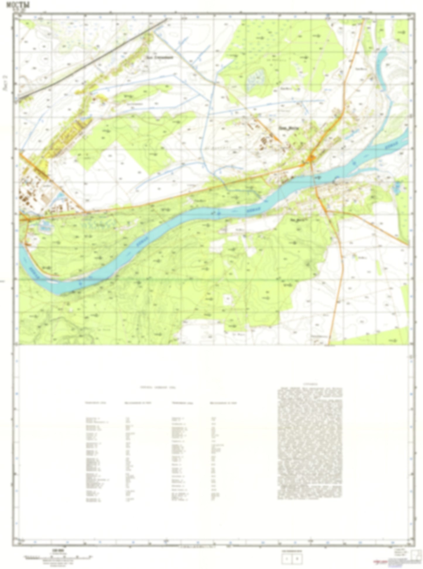 Mosty 2 (Belarus) - Soviet Military City Plans